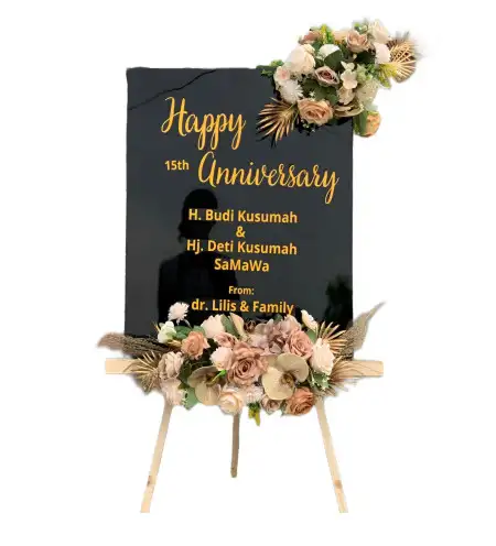 Papan Bunga Akrilik Pakang