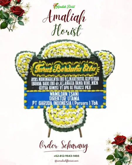 Papan Bunga Duka Pakang